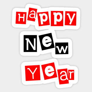 happy new year Sticker